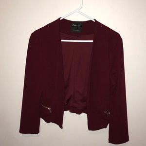Endless Love Blazer | Large | Maroon
